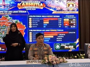 Polda Sumsel Tetapkan 1 Korporasi Jadi Tersangka Kasus Karhutla