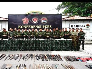 22 Pentolan OPM di Papua Ditangkap Selama Operasi Triwulan III