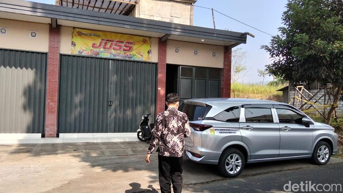 Lokasi berjualan es buah yang berada di wilayah Kecamatan Kajoran, Kabupaten Magelang, Kamis (15/10/2026).