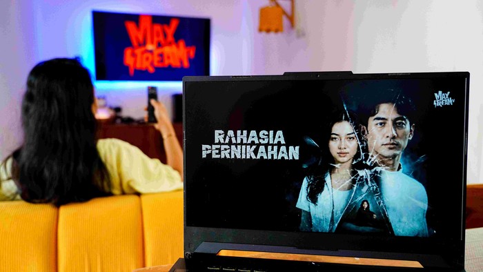 MAXStream TV Padukan AI dan Kreativitas Manusia dalam Film Rahasia Pernikahan