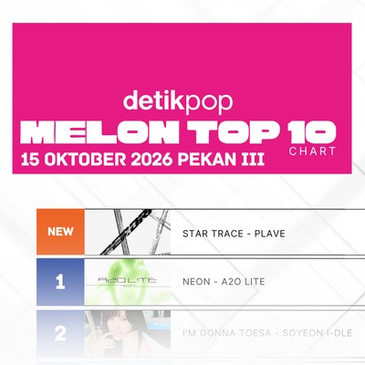 Neon & Beyond! A2O Lite Debut Nomor 1 di Chart Melon Top 100