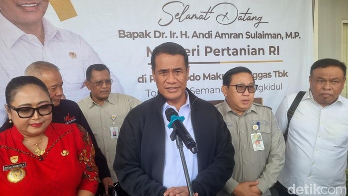Menteri Pertanian, Andi Amran Sulaiman di Pacarejo, Semanu, Gunungkidul, Kamis (15/10/2026).