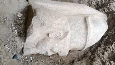 Potret Patung Firaun Ramses II Ditemukan di Delta Sungai Nil