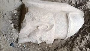 Potret Patung Firaun Ramses II Ditemukan di Delta Sungai Nil