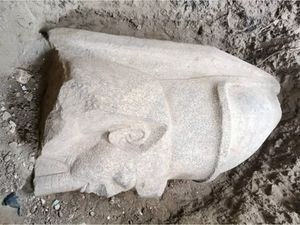 Potret Patung Firaun Ramses II Ditemukan di Delta Sungai Nil