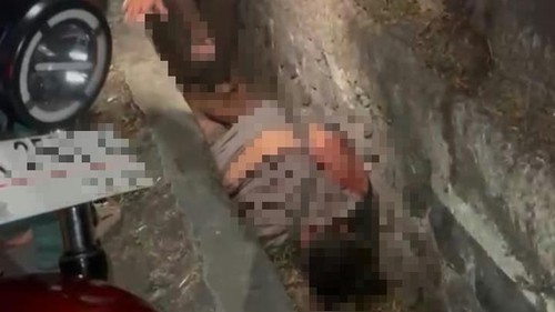 Pemotor yang terjatuh ke got hingga meninggal di wilayah Peladung, Kelurahan Padangkerta, Karangasem, Kamis (15/10/2026) dini hari.