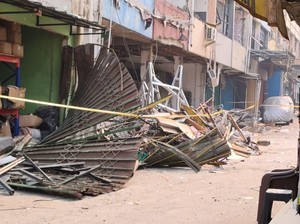 Ledakan di Pasar Cimanggis Berasal dari Ruang Pematangan Pisang