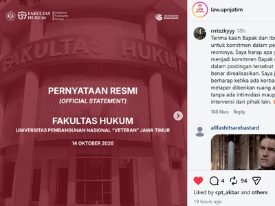 FH UPN Veteran Jatim Buka Ruang Aduan Dosen-Janji Jaga Privasi