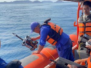 Video TNI AL Kerahkan Alat Canggih Cari Dive Master Jessica di TN Komodo