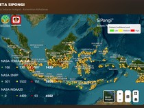 Cara Cek Hotspot-Kualitas Udara dari HP, Pantau Karhutla di Situs BNPB