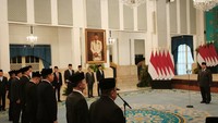 Prabowo Lantik Letjen Kristomei Sianturi Jadi Kepala BNPB