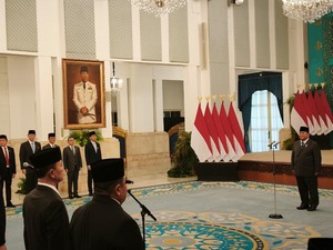 Prabowo Lantik Sejumlah Pejabat Hari Ini, Ini Daftar Lengkapnya