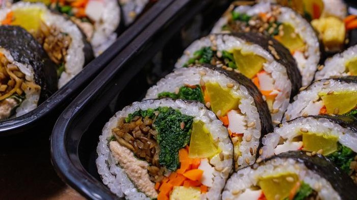 Produk makanan beku Korea ada di jaringan supermarket Amerika.