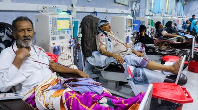Ratusan Pasien Ginjal di Yaman Terjebak Konflik Bersenjata