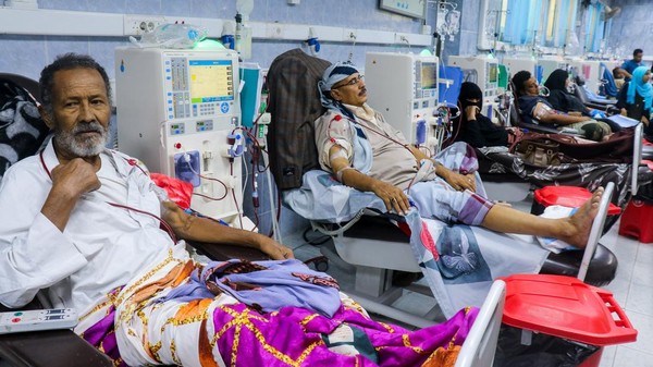Ratusan Pasien Ginjal di Yaman Terjebak Konflik Bersenjata