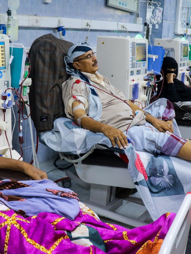 Ratusan Pasien Ginjal di Yaman Terjebak Konflik Bersenjata