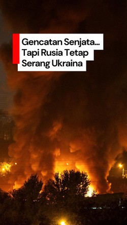 Video: Rusia Terus Serang Ukraina Meski Trump Serukan Gencatan Senjata!