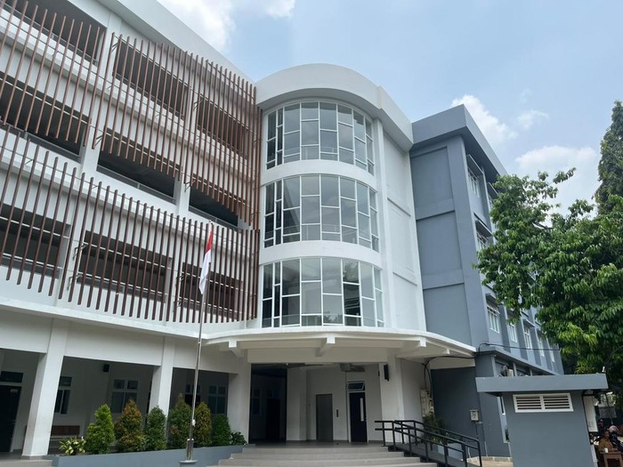 SDN Cilandak Barat 08 yang sudah selesai direnovasi