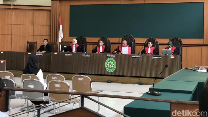 Sidang tuntutan terdakwa Kepala Sekolah Daycare Littlea Aresha Jogja di PN Jogja, Kamis (15/10/2026).