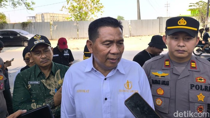 Suprat Kuasa Hukum pemenang lelang tanah di Gresik