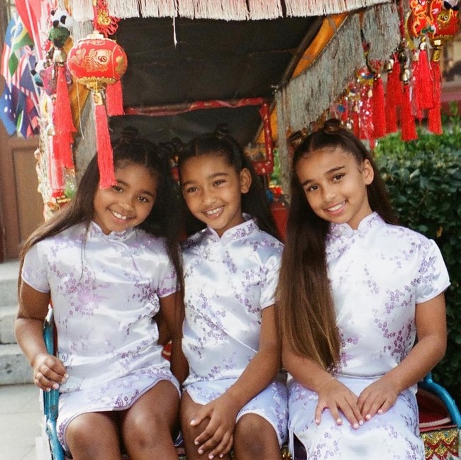 Kekompakan Putri dan Ponakan Kim K, Disebut The Next Gen of The Kardashian