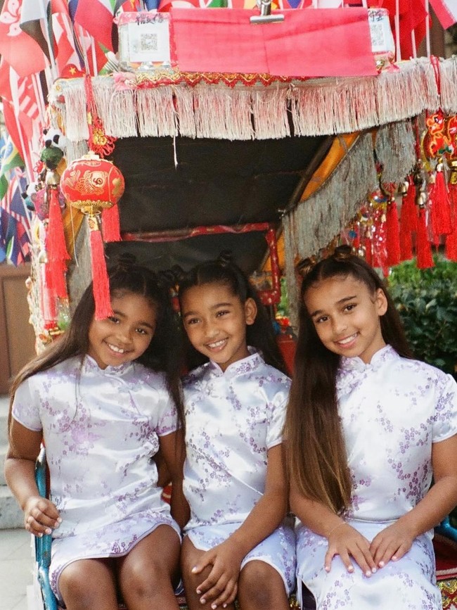 Kekompakan Putri dan Ponakan Kim K, Disebut The Next Gen of The Kardashian