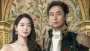 Disney+ merilis tiga poster berbeda dengan gaya lukisan di atas kanvas, menyoroti hubungan antara para pemeran utama. Poster pertama menampilkan Navier (Shin Min Ah) bersama Sovieshu (Ju Ji Hoon) dari Kekaisaran Timur. Saat masih jadi suami-istri, keduanya tampak serasi. Tapi itu gak bertahan terlalu lama. (Foto: dok. Disney+)