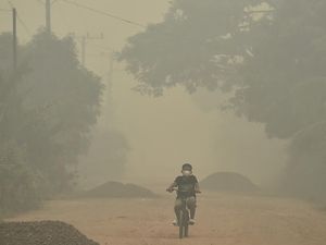 Kabut Asap Karhutla Sudah Masuk Jakarta