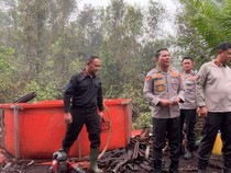 Lindungi Petugas Karhutla Kalteng, Polri Siapkan Tim Dokter-Rumah Oksigen