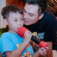 Kenzo Eldrago Wong, baru saja berulang tahun yang ke-5. Melalui akun Instagram pribadinya, Baim Wong membagikan foto perayaan ulang tahun putranya. Foto: Instagram/@baimwong