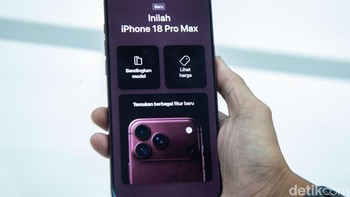 Kehadiran lini iPhone 18 di pasar Indonesia ini berjarak satu bulan pascapeluncuran globalnya pada awal September.