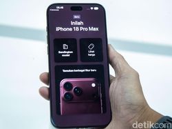 iPhone 18 Rilis di Indonesia, Warna Burgundy Paling Curi Perhatian