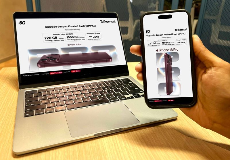 Bundling Halo dan SIMPATI untuk iPhone 18 Pro dan iPhone 18 Pro Max