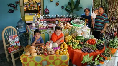 Isi Dapur 10 Keluarga di Dunia, Ada yang Belanja Rp6,8 Juta Seminggu!