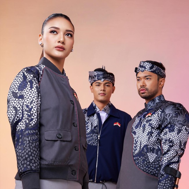 Gaya Atlet RI Berlaga di Asian Paragames Pakai Baju Karya Ivan Gunawan