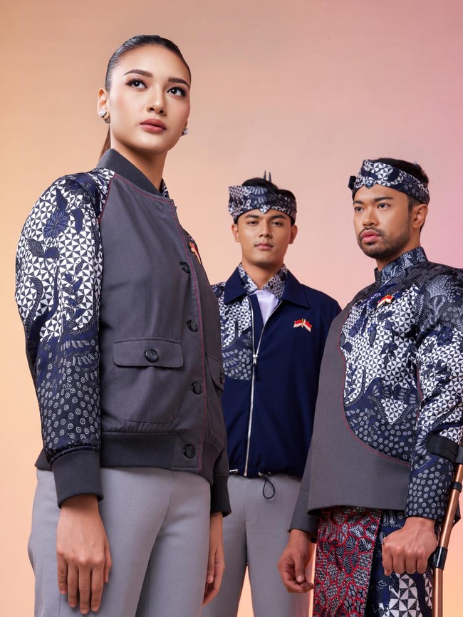 Gaya Atlet RI Berlaga di Asian Paragames Pakai Baju Karya Ivan Gunawan