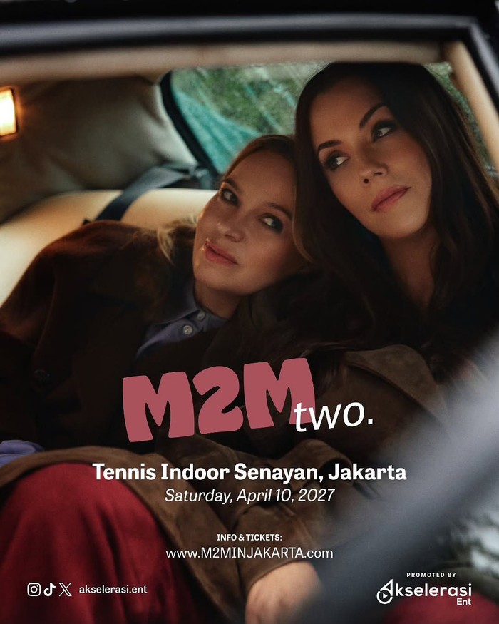 M2M bakal konser di Jakarta.