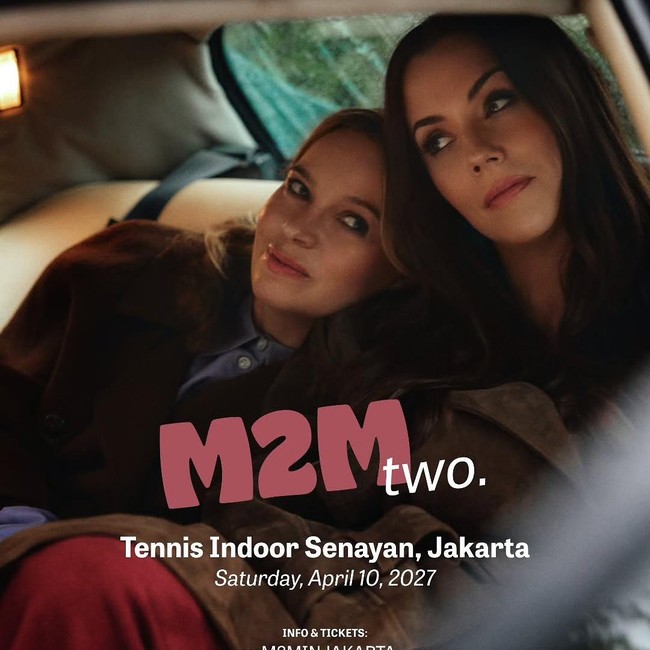 M2M Konser di Jakarta 10 April 2027, Segini Harga Tiketnya!
