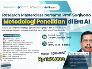 EXCLUSIVE Workshop: Metodologi Penelitian di Era AI bersama Prof Sugiyono