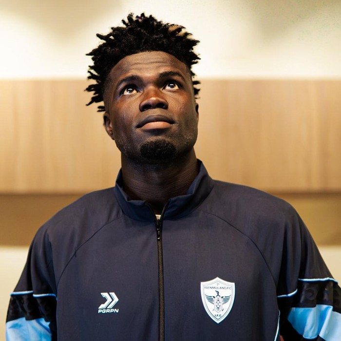Modou Manneh, Isenmulang Kalteng FC. (dok Instagram @isenmulangkaltengfc)