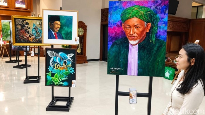 Pameran Seni Geprak di Lobi Gedung DPRD Provinsi Jawa Timur
