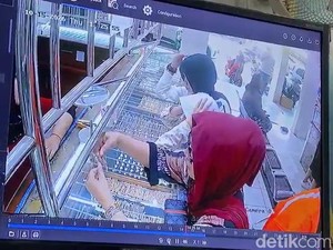 Lihainya Komplotan Emak-emak Maling Perhiasan di Toko Emas Boyolali