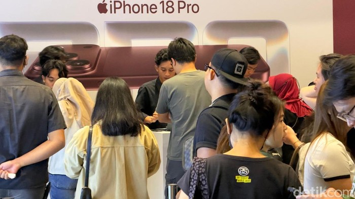 Penjualan iPhone 18 di Jakarta