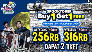 Tiket Berdua Lebih Hemat! Ada Promo Buy 1 Get 1 di Trans Studio Cibubur dan Bandung