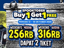 Tiket Berdua Lebih Hemat! Ada Promo Buy 1 Get 1 di Trans Studio Cibubur dan Bandung