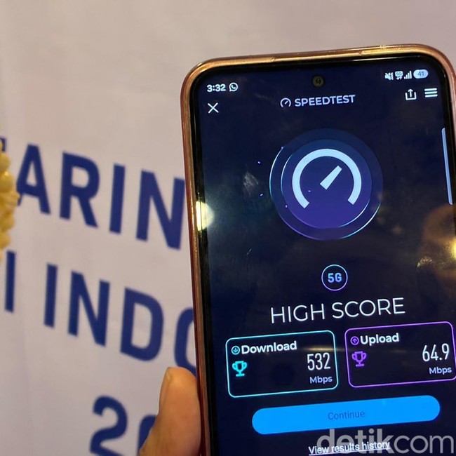 Jajal Speed Test 5G+ XLSmart di Jogja-Solo, Hasilnya Tembus 500-an Mbps