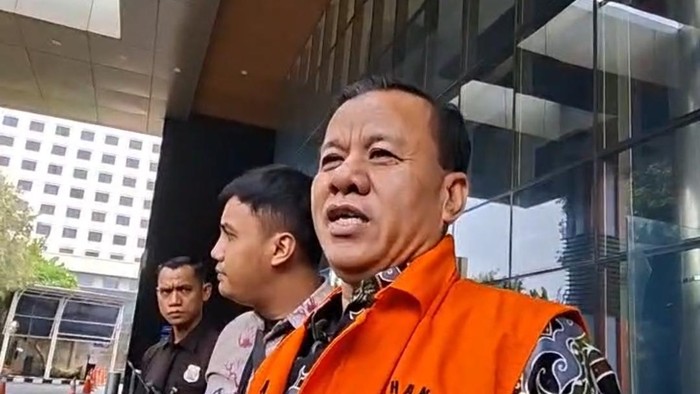 Bupati Kuantan Singingi (Kuansing) nonaktif Suhardiman Amby (Foto: Kurniawan Fadilah/detikcom)