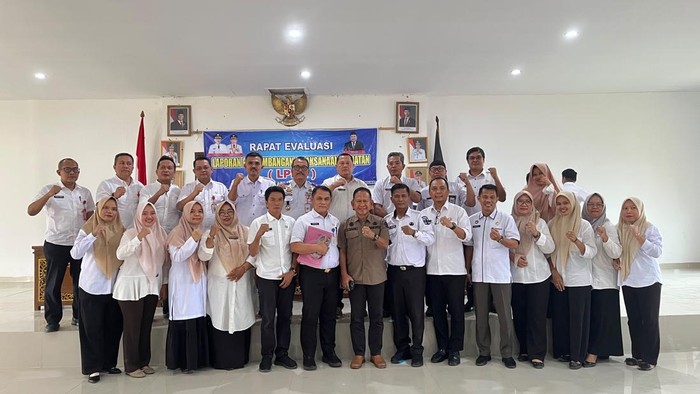 Wabup Merangin bersama beberapa kepala OPD bahas evaluasi anggaran