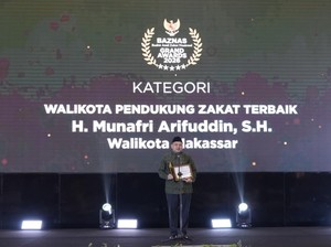 Appi Raih Baznas Awards, Dorong Makassar Jadi Kota Filantropi