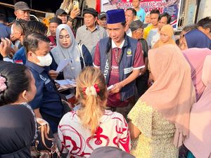 Rudianto Lallo Kembali Bantu Korban Kebakaran, Kini di Rappokalling Makassar